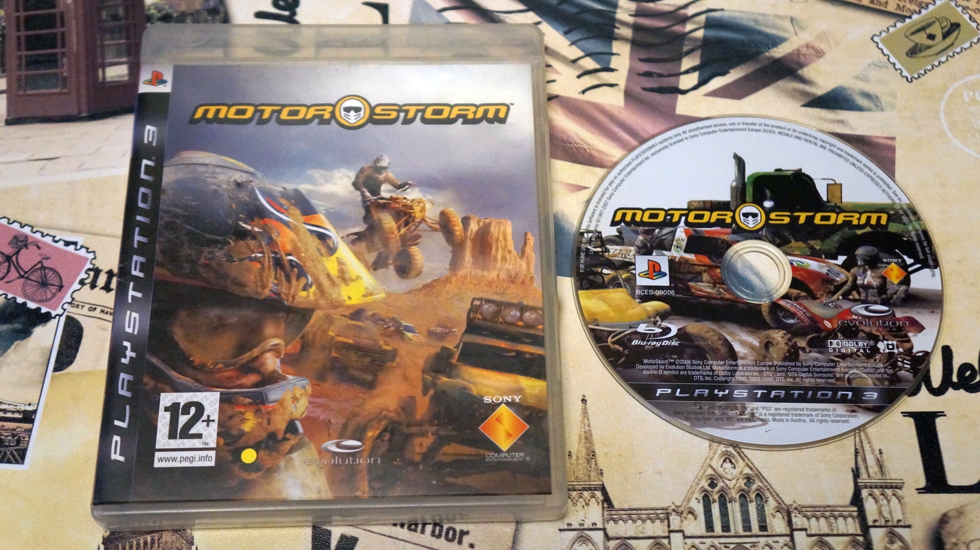 MotorStorm мой диск с игрой
