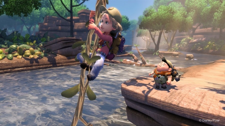 Скриншот из игры Kinect Rush A Disney Pixar Adventure