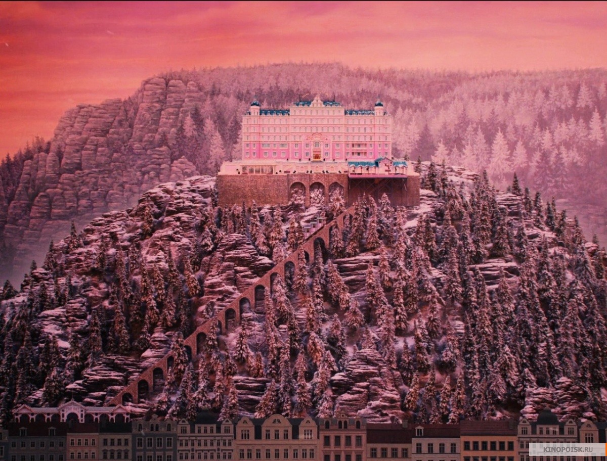 Кадр из фильма The Grand Budapest Hotel