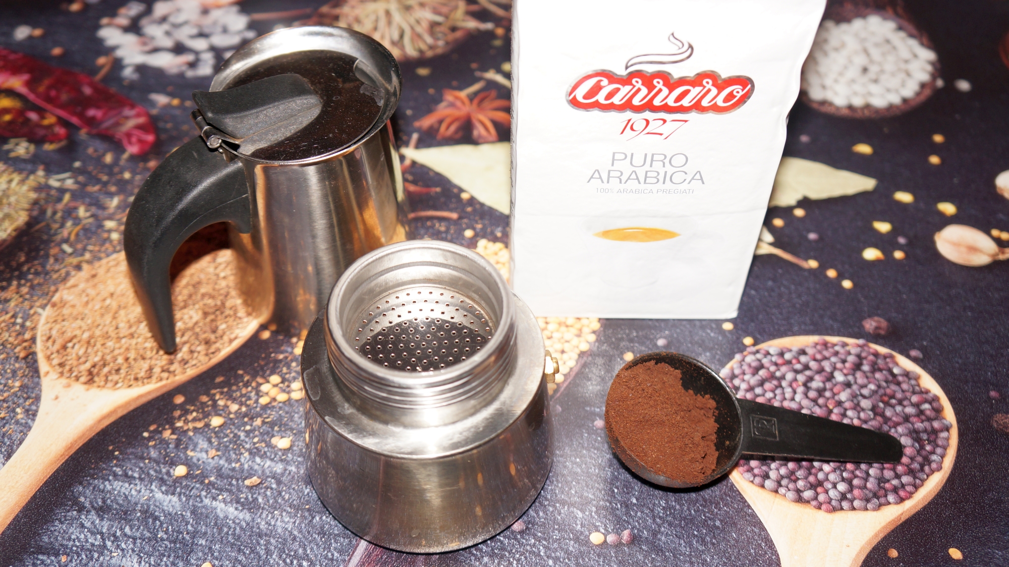 Кофе молотый Carraro Puro Arabica