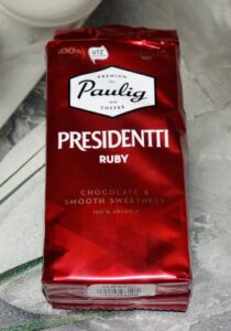 Кофе молотый Paulig Presidentti Rubi poster