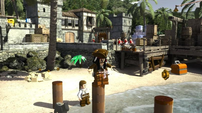Скриншот из игры LEGO Pirates of the Caribbean: The Video Game