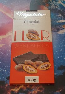Шоколад Flor Degustation Noir West Africa постер