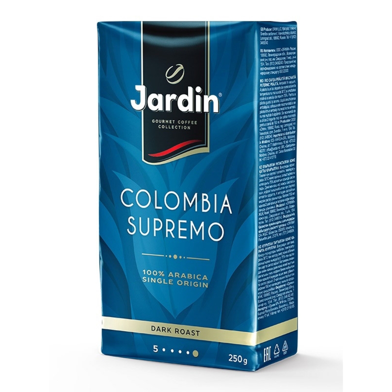 Кофе молотый Jardin «Colombia Supremo» постер