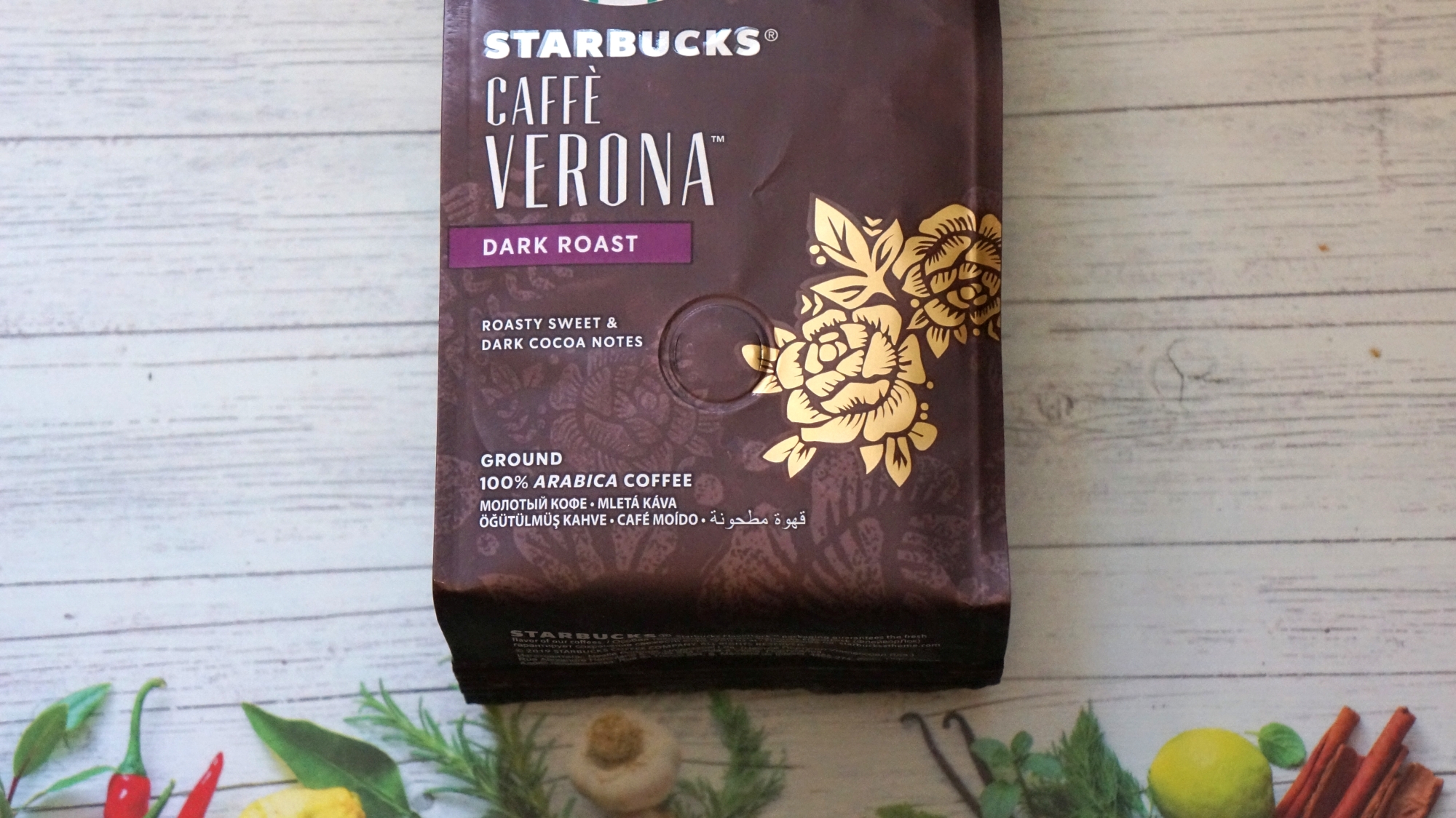 Кофе молотый Starbucks Caffe Verona