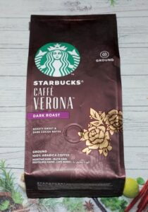 Кофе молотый Starbucks Caffe Verona poster