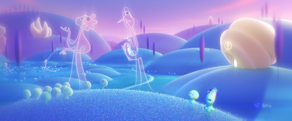 Кадр из мультфильма Soul (Душа)