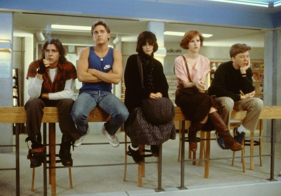 Кадр из фильма The Breakfast Club (1985)
