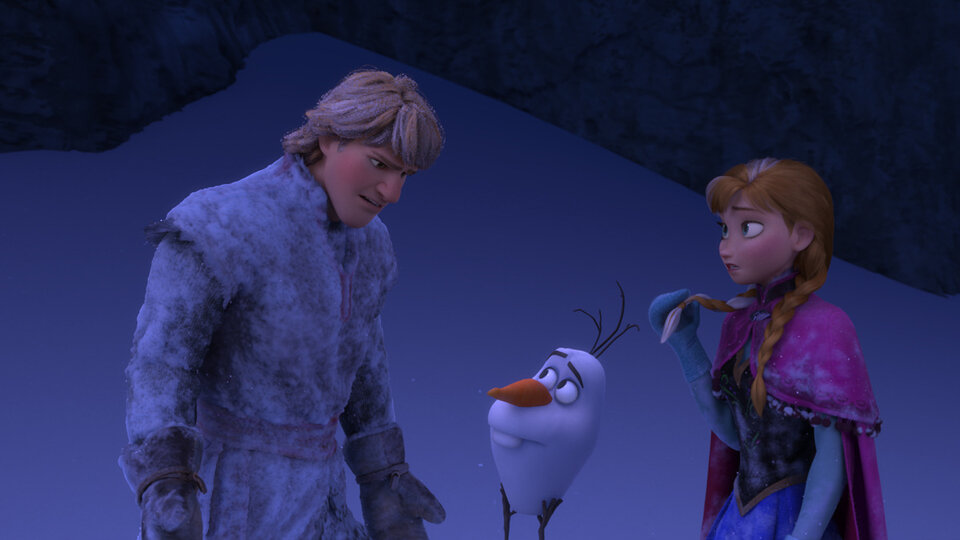 Кадр из мультфильма Frozen (2013)