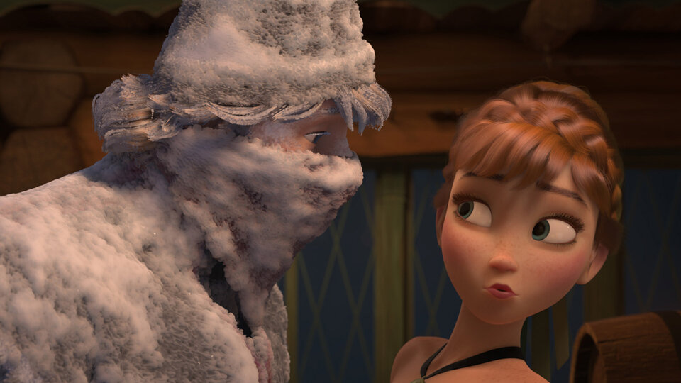 Кадр из мультфильма Frozen (2013)
