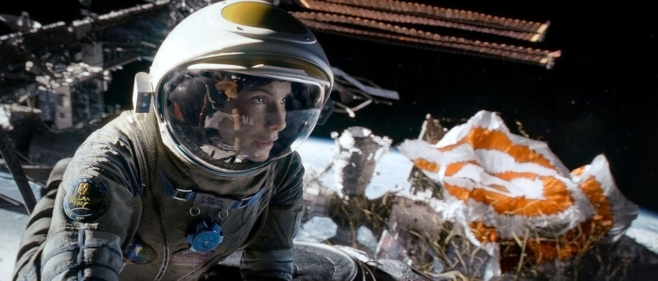 Кадр из фильма Gravity (2013)