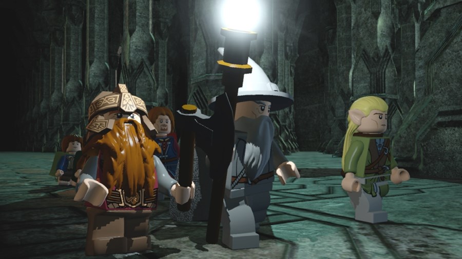 Скриншот из игры LEGO The Lord of the Rings