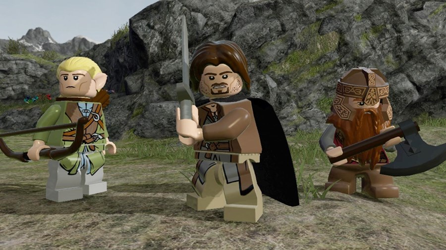 Скриншот из игры LEGO The Lord of the Rings