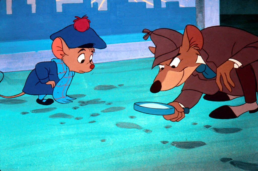 Кадр из мультфильма The Great Mouse Detective (1986)