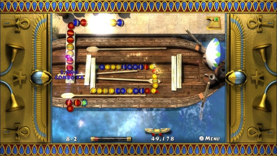Скриншот из игры Luxor 2