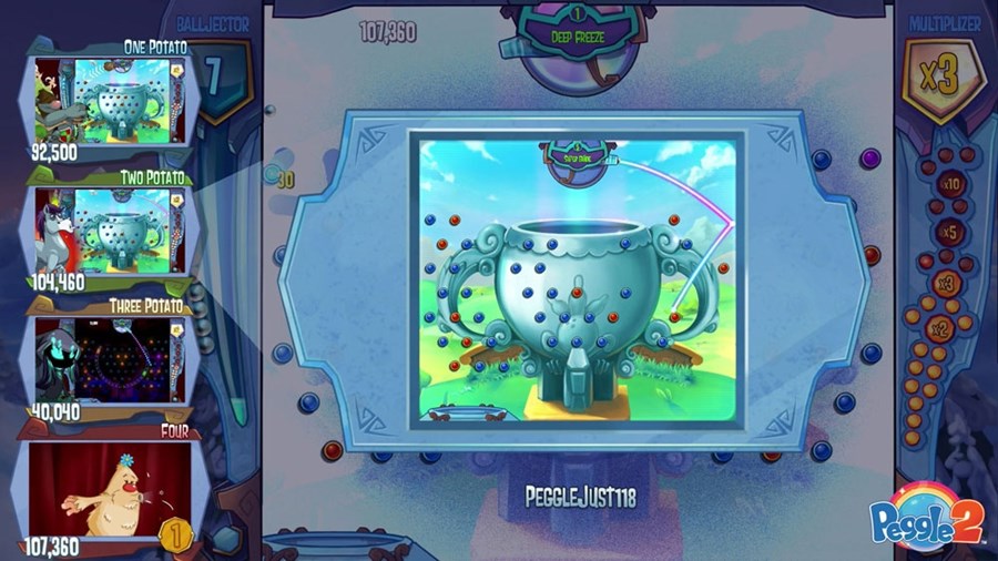 Скриншот из игры Peggle 2
