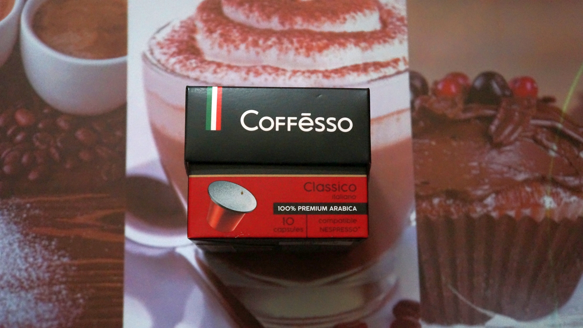 Кофе в капсулах Coffesso Classico Italiano стандарта Nespresso