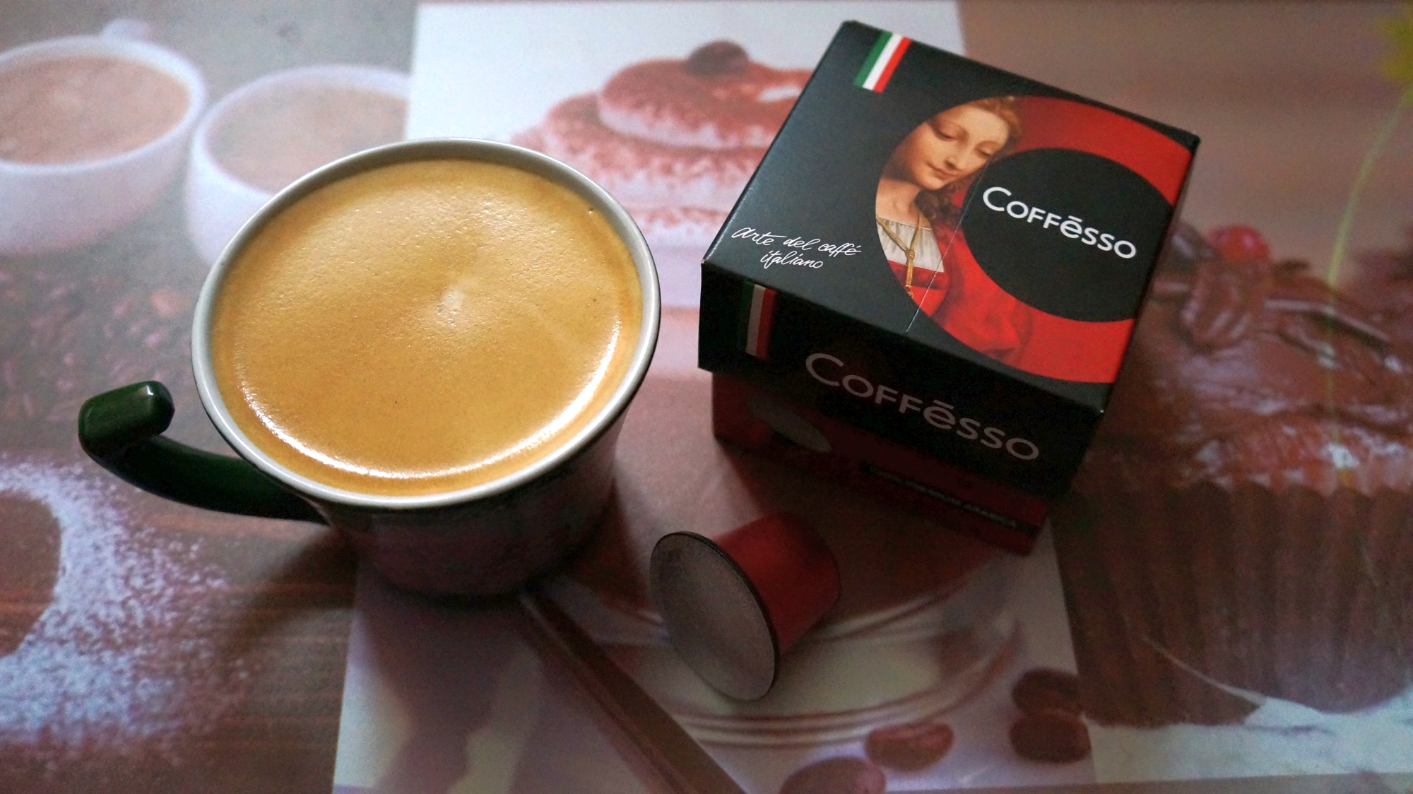 Кофе в капсулах Coffesso Classico Italiano стандарта Nespresso