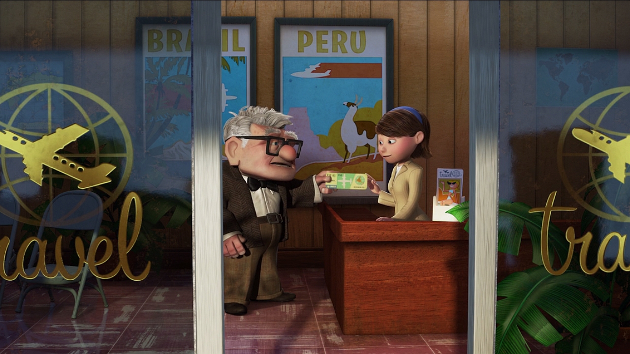 Кадр из мультфильма Up (2009)