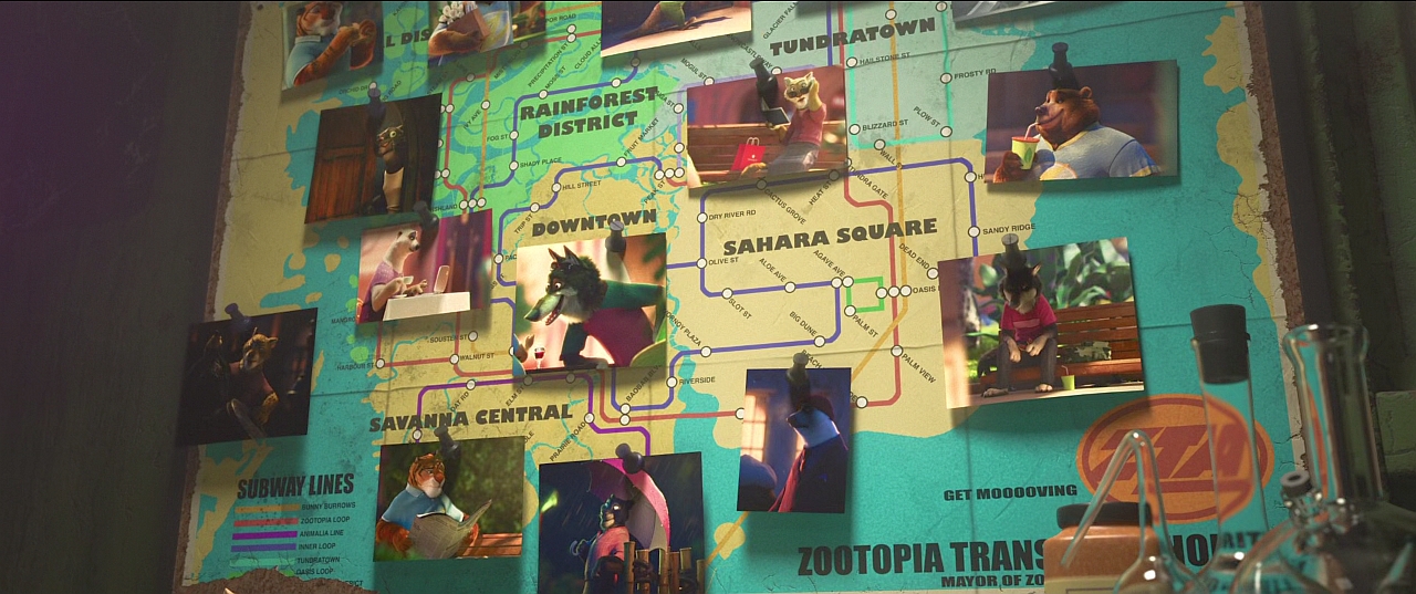 Кадр из мультфильма Zootopia (2016)
