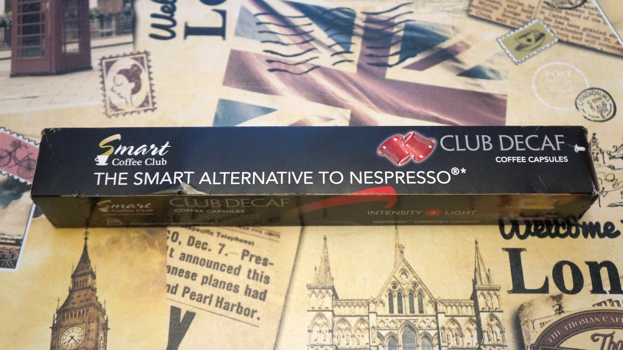 Кофе в капсулах Smart Coffee Club Decaf стандарта Nespresso
