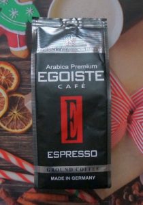 Кофе молотый Egoiste Espresso постер