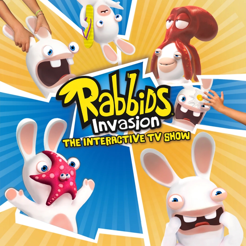 «Rabbids Invasion: The Interactive TV Show» (Xbox 360) Kinect poster