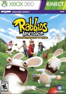 Rabbids Invasion: The Interactive TV Show (Xbox 360) Kinect постер