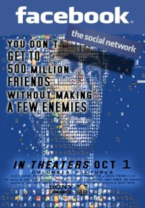The Social Network (2010) постер