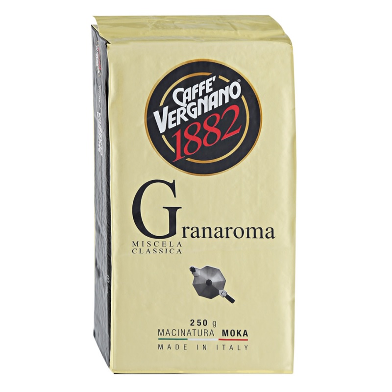 Кофе молотый Caffe Vergnano «Gran Aroma» poster