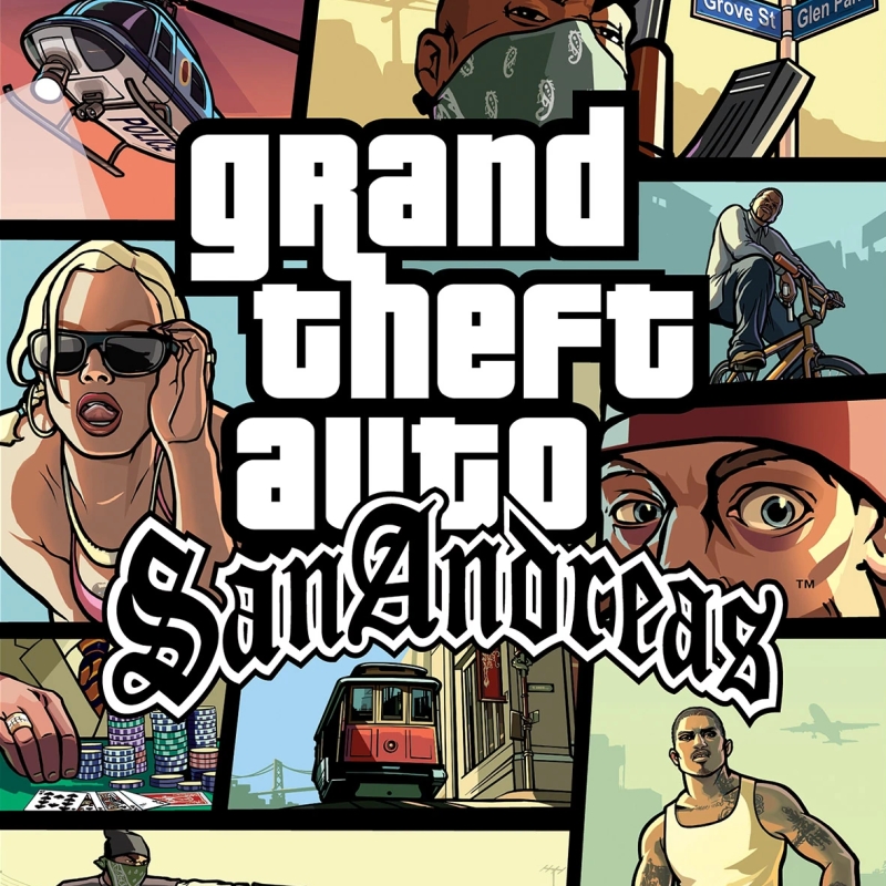 «Grand Theft Auto: San Andreas» (Xbox 360) poster