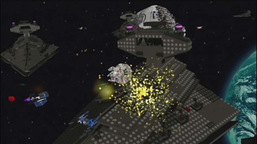 Скриншот из игры LEGO Star Wars 2 The Original Trilogy