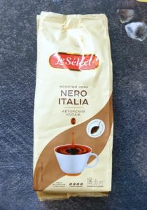 Кофе молотый Le Select Nero Italia постер