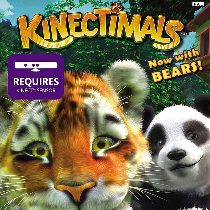 «Kinectimals» (Xbox 360) Kinect poster