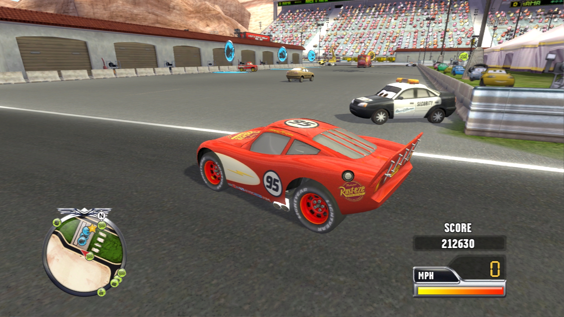 Скриншот из игры Cars Race-O-Rama для PS3