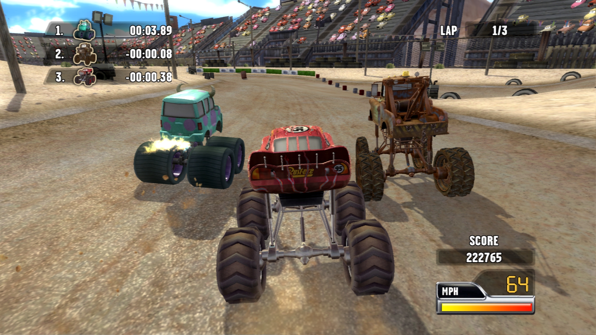 Скриншот из игры Cars Race-O-Rama для PS3