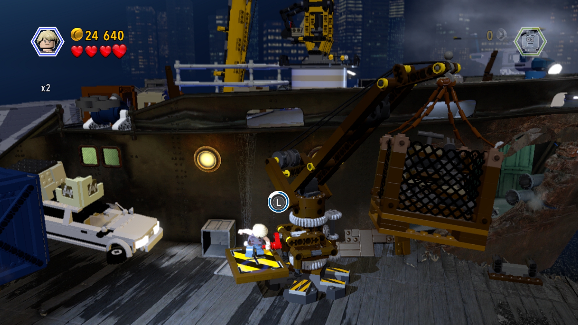 Скриншот из игры LEGO Jurassic World для PS3
