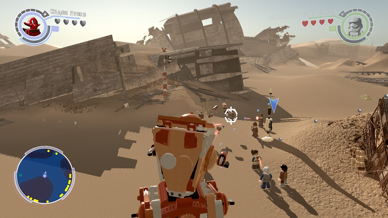 Скриншот из игры LEGO Star Wars The Force Awakens для PS3