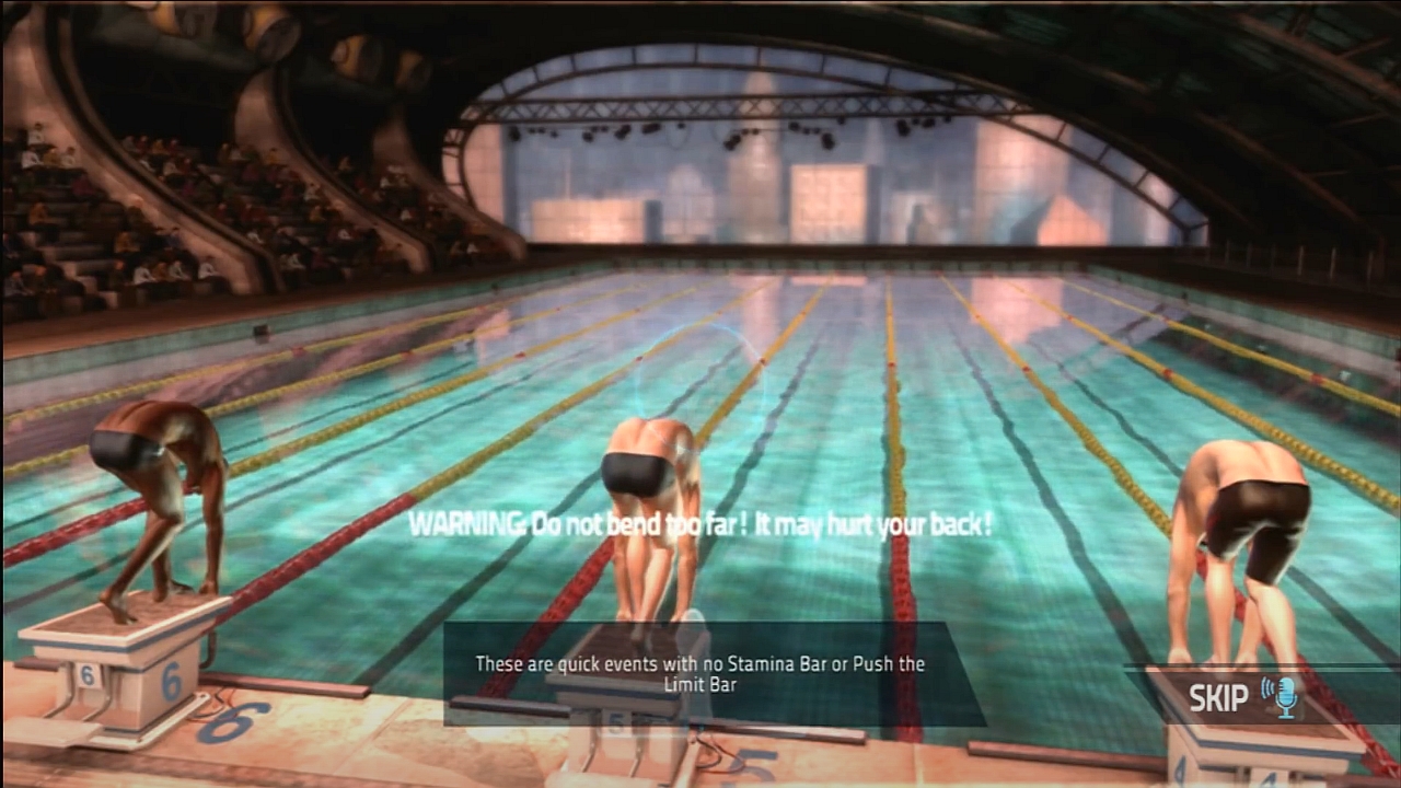 Скриншот из игры Michael Phelps Push the Limit для Xbox 360 и Kinect
