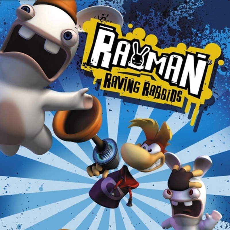 «Rayman Raving Rabbids» (Xbox 360) poster