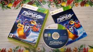 Игра Turbo Super Stunt Squad для Xbox 360 фото коробки и диска
