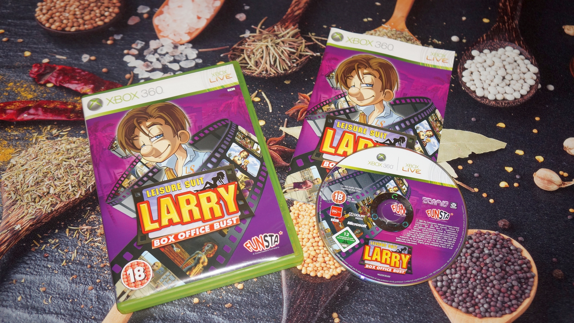 Игра Leisure Suit Larry: Box Office Bust для Xbox 360 фото коробки и диска