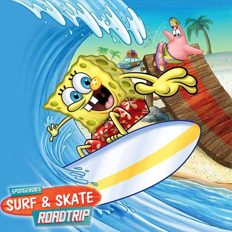 «SpongeBob's Surf & Skate Roadtrip» (Xbox 360) Kinect poster