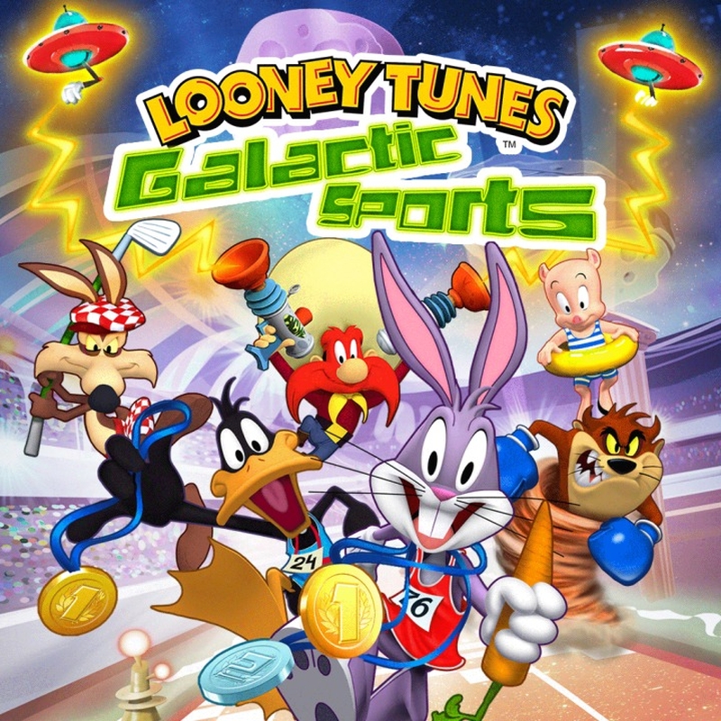 «Looney Tunes Galactic Sports» (PS Vita) poster