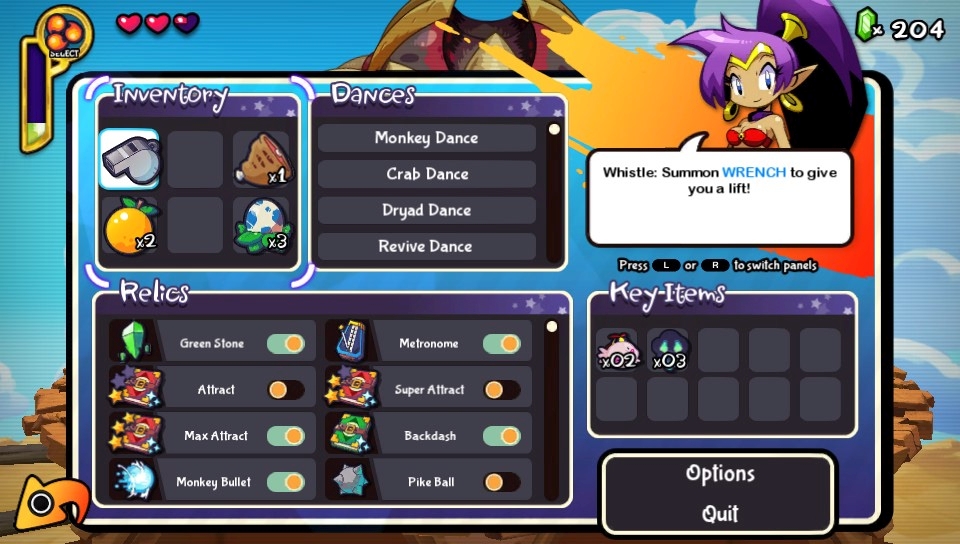 Скриншот из игры Shantae Half-Genie Hero для PS Vita