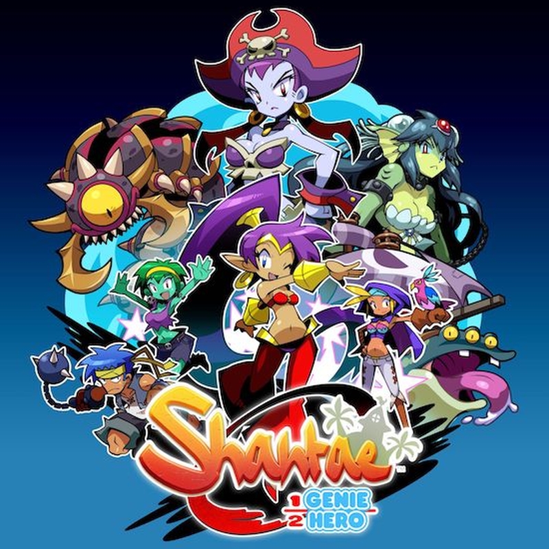 «Shantae: ½ Genie Hero» (PS Vita) poster