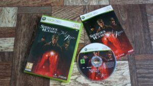 Игра Sherlock Holmes vs Jack the Ripper для Xbox 360 фото коробки и диска
