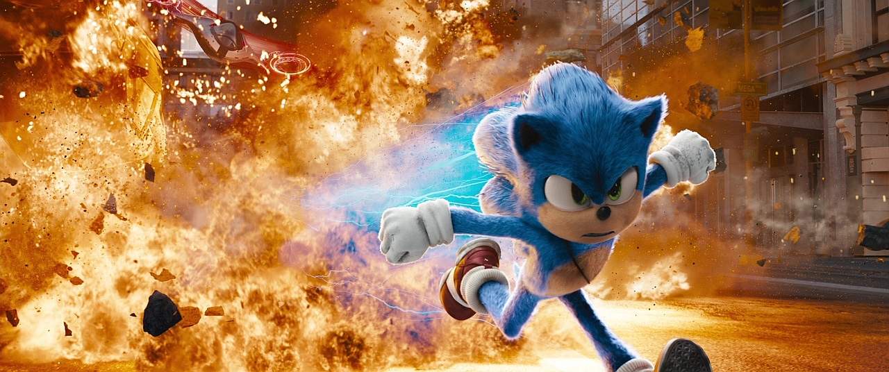 Кадр из фильма Sonic the Hedgehog (2020)