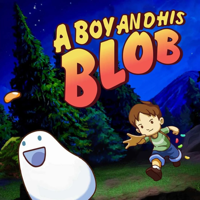 «A Boy and His Blob» (PS Vita) poster