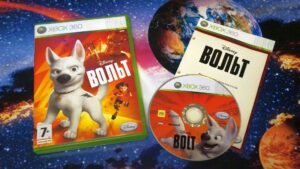 Игра Disney's Bolt для Xbox 360 фото коробки и диска